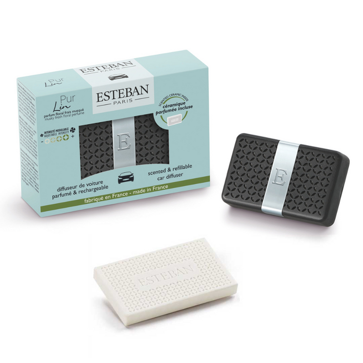 PUR LIN - Scented Car Diffuser | ESTEBAN PARIS – estebanparis.com