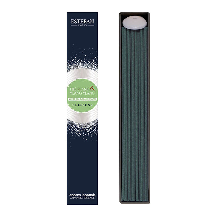 ELESSENS - WHITE TEA & YLANG YLANG JAPANESE STYLE INCENSE (40