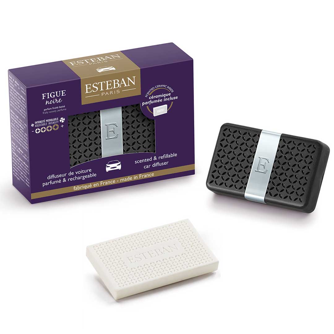 FIGUE NOIRE SCENTED CAR DIFFUSER ESTEBAN PARIS –